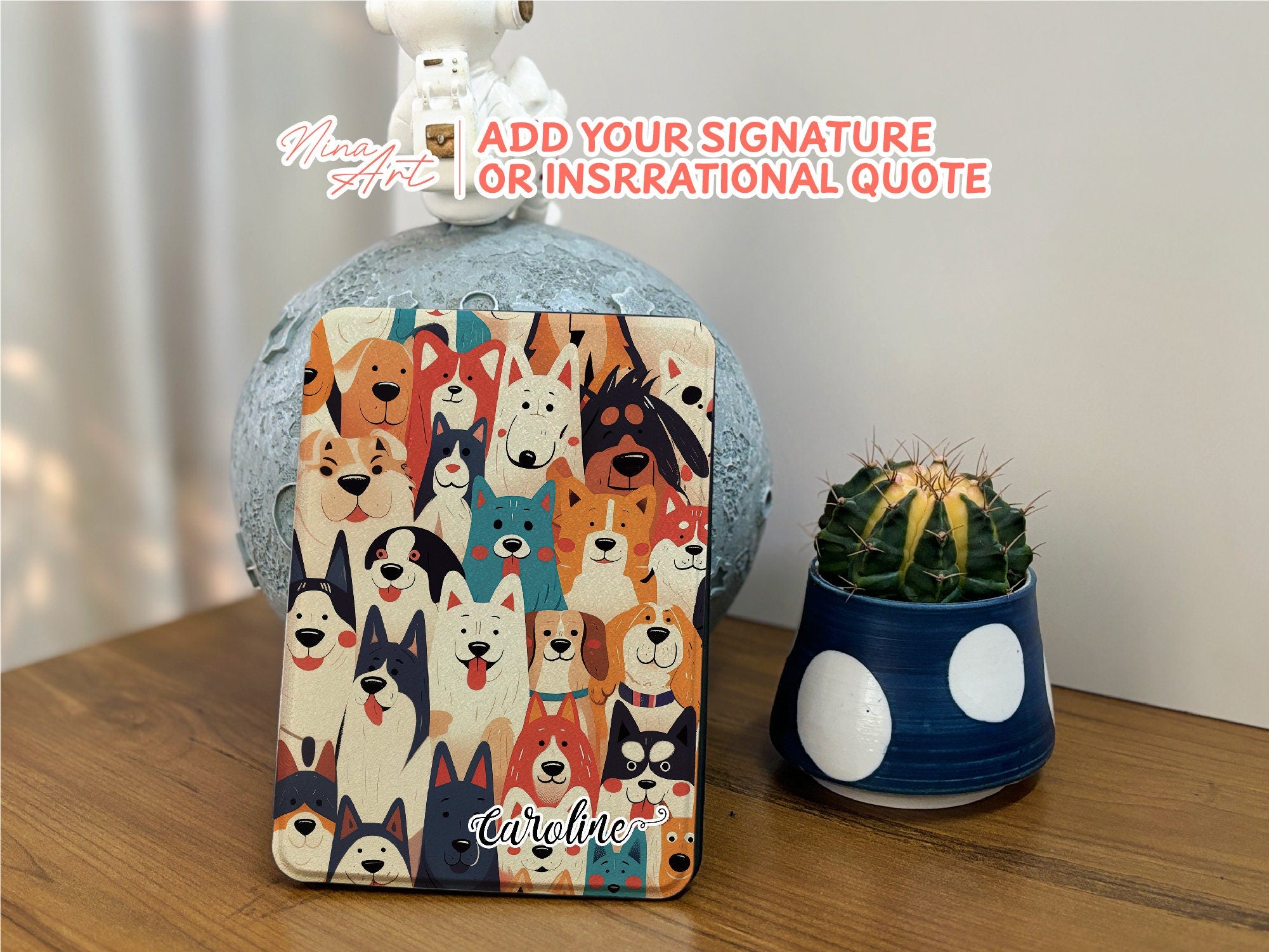 Cute Dogs _ Kindle Case